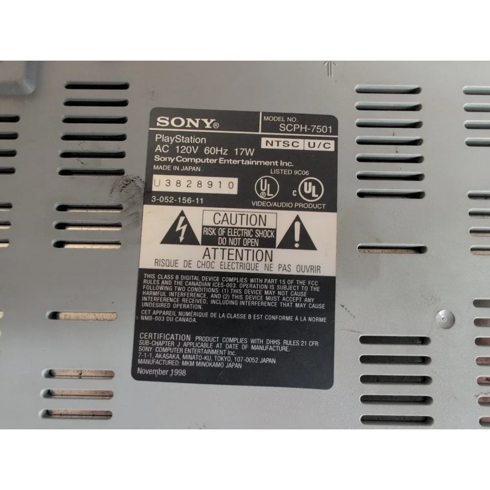Sony playstation scph